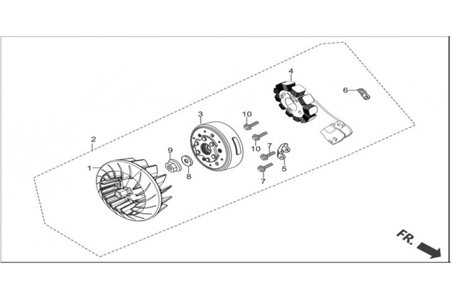 HERO DUET 110 STATOR