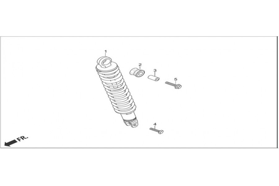 HERO DUET 110 ARKA AMORTISOR BURC GOBEK