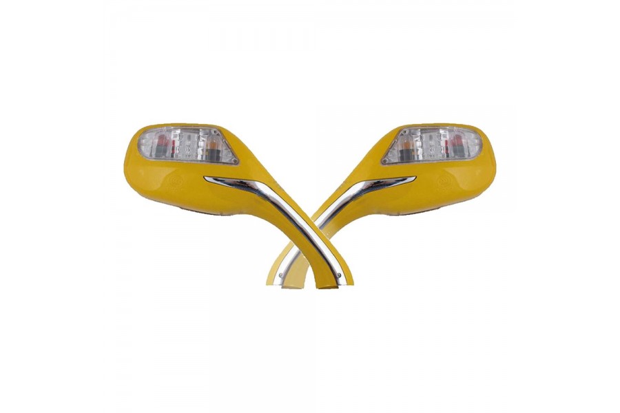 SCOOTER AYNA SİNYALLİ SARI SCOOTER AYNA SİNYALLİ SARI