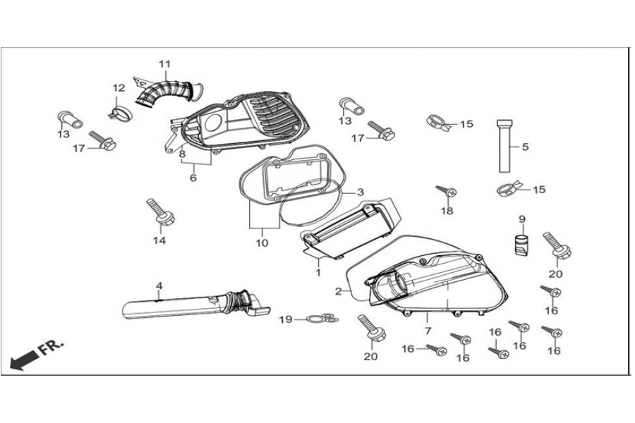 HERO DUET 110 HAVA FILTRE KAPAK CONTASI