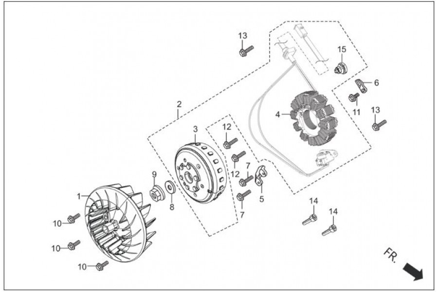 DASH 110 EURO 5 STATOR DASH 110 EURO 5 STATOR