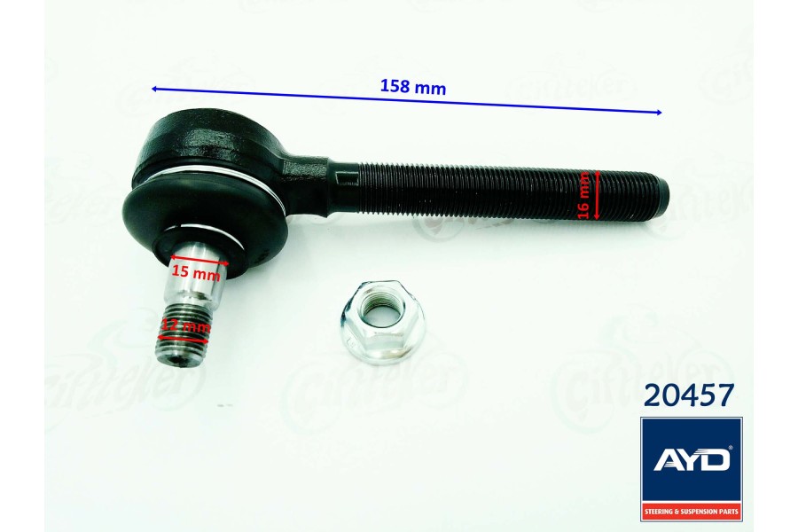 ATV BUGGY &Uuml;ST ROTİL 20457 160-16-15-12 mm