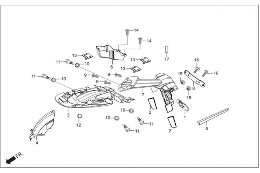 HERO KARIZMA ARKA CAMURLUK (PLAKALIK)