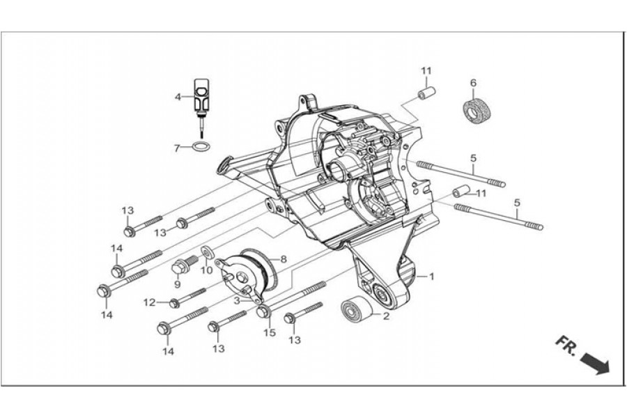 HERO DUET 110 MOTOR GOVDESI SAG