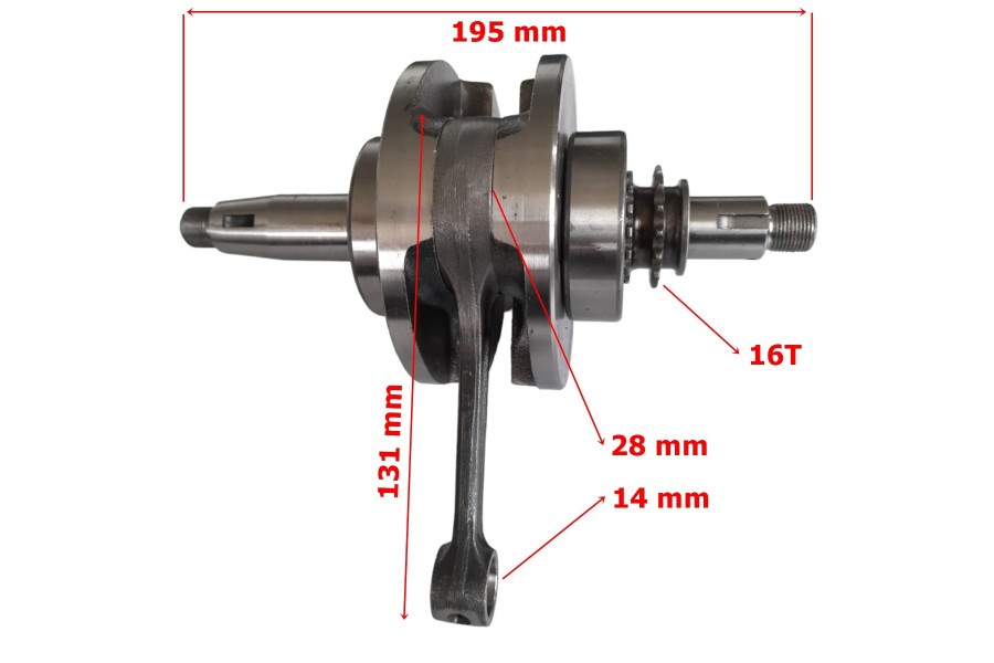 BAJAJ DİSCOVER 125 KRANK KOMPLE BAJAJ DİSCOVER 125 KRANK KOMPLE