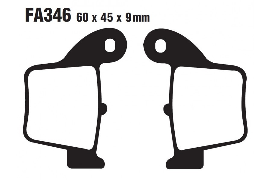 ARKA FREN DİSK BALATASI FA346 A HONDA CRF 250 R(08-09) CRF 250 F(04-08) CRF 450 R(04-08) ARKA FREN DİSK BALATASI FA346 A HONDA CRF 250 R(08-09) CRF 250 F(04-08) CRF 450 R(04-08)