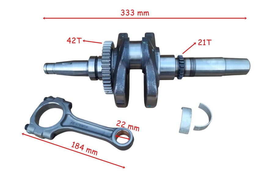 ATV CF 400-450 KRANK KOMPLE ATV CF 400-450 KRANK KOMPLE