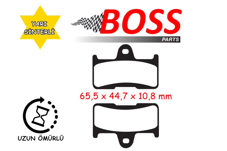 ATV ARKA FREN DİSK BALATASI BOSS FA344 Y.SİNTERLİ SEGWAY 570 CF C FORCE 500-625-800 YAMAHA YFM 660 ATV ARKA FREN DİSK BALATASI BOSS FA344 Y.SİNTERLİ SEGWAY 570 CF C FORCE 500-625-800 YAMAHA YFM 660