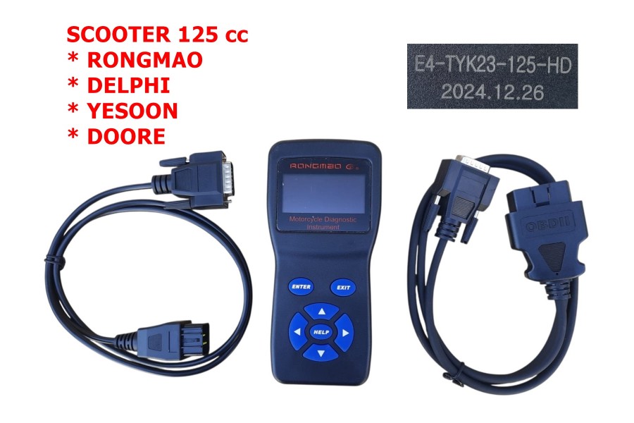 RMG ARIZA TESPİT CİHAZI 125cc TYK23-HD &Ccedil;İFT SOKET