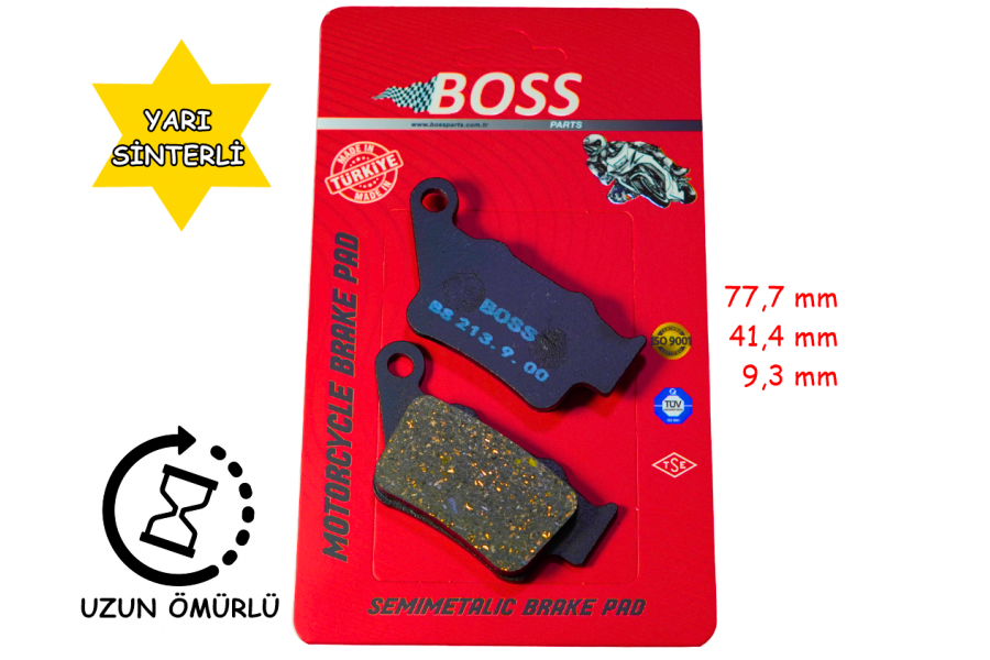 ARKA FREN DİSK BALATASI BOSS FA213 CF NK250 CLX 700 YAMAHA MT-03