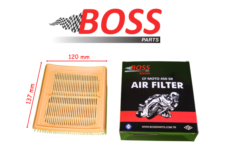 CF NK450 SR450 HAVA FİLTRE ELEMANI BOSS BS6306