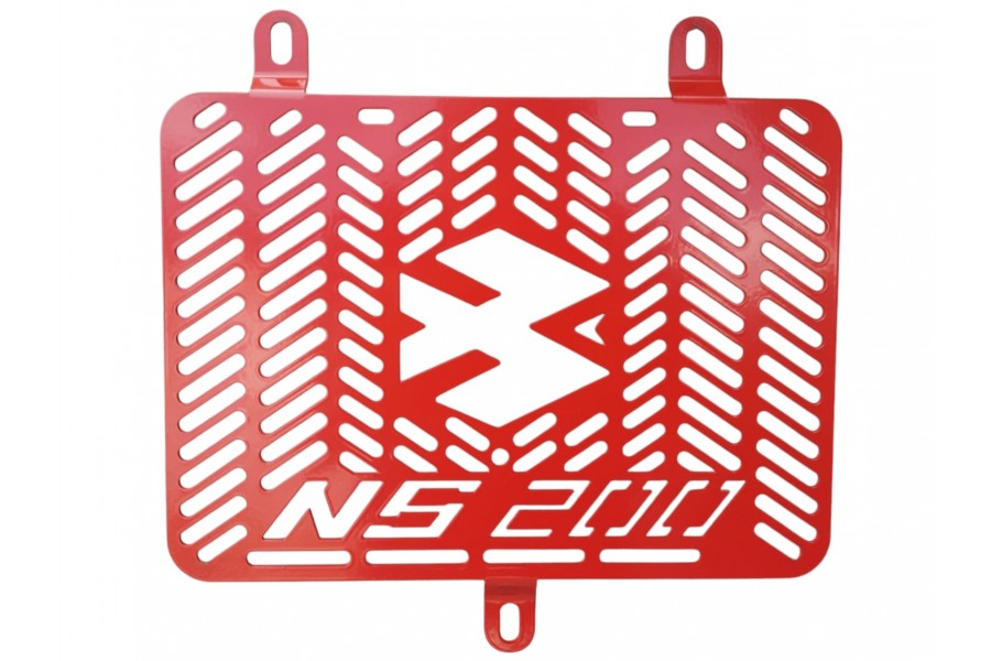 BAJAJ PULSAR NS 200 RADYAT&Ouml;R KORUMA KIRMIZI 2014-23