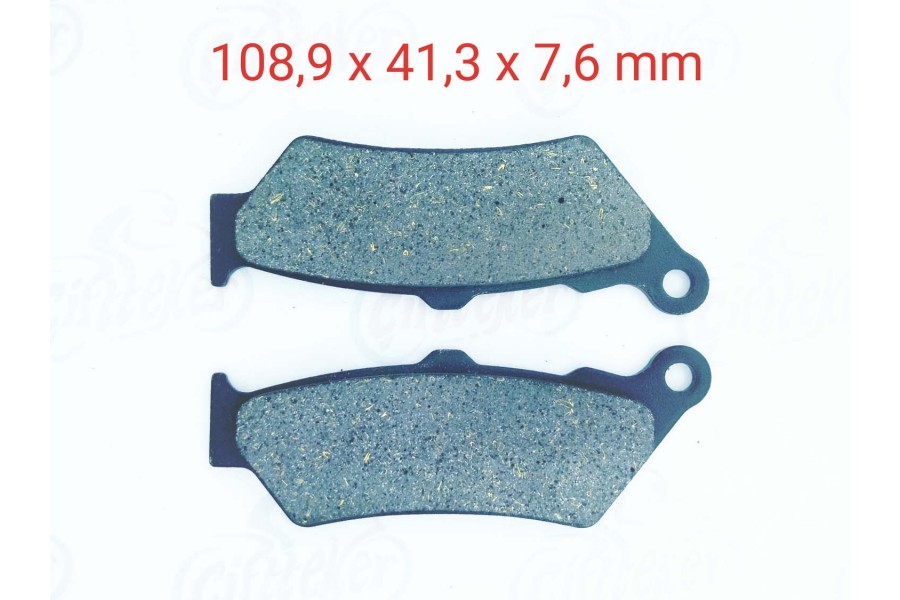 CF NK400-650 MT650 &Ouml;N FREN DİSK BALATASI FA209/2