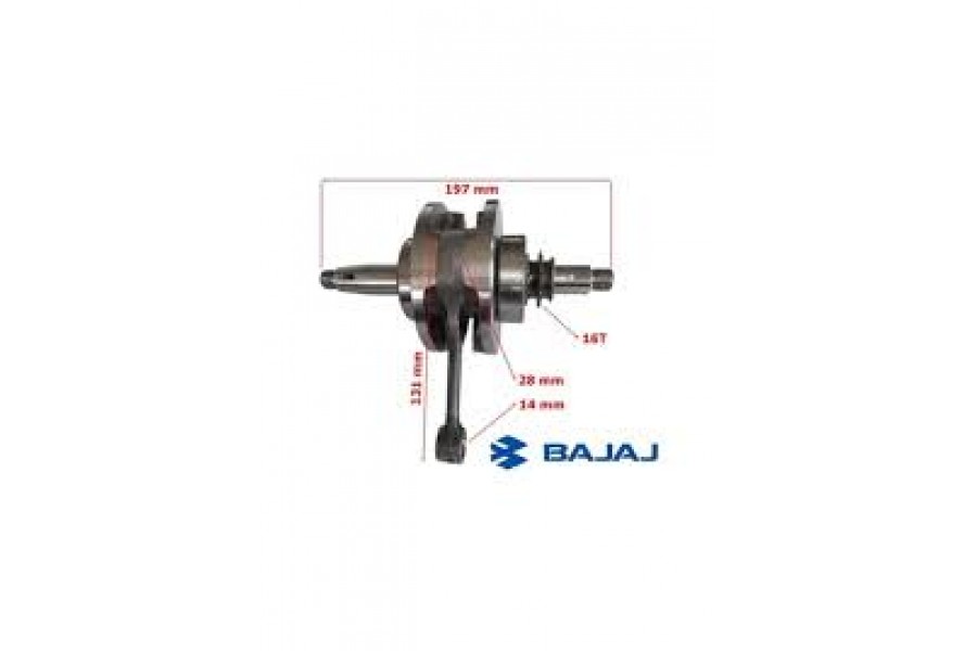 BAJAJ DİSCOVER 125 ST KRANK KOMPLE JE531008 ORJ