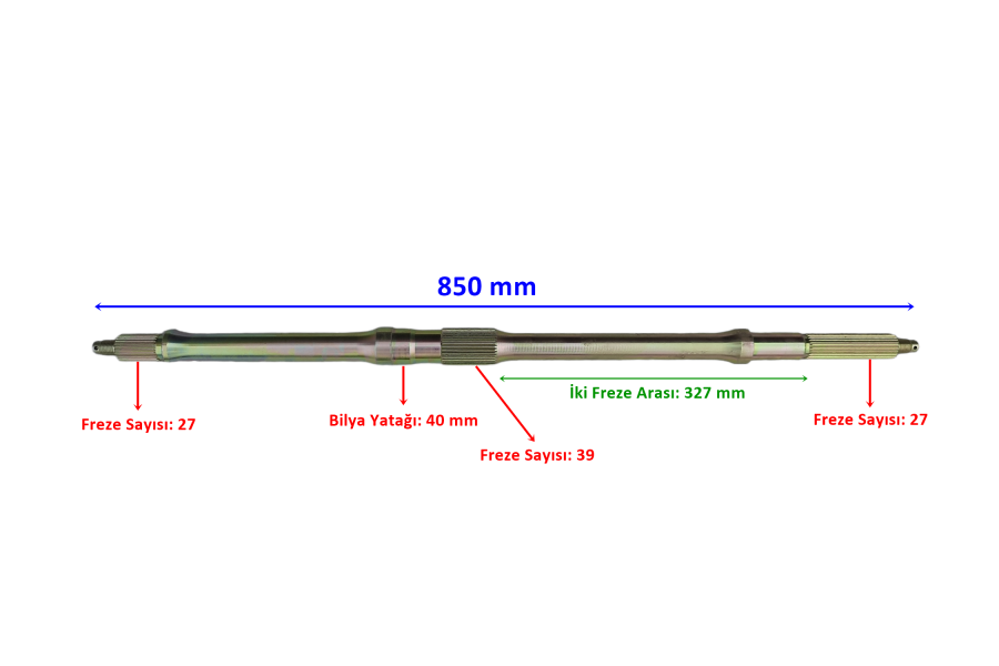 YUKİ AYDOS YK-24 AKS 322 mm BİLYA YATAĞI 25 mm 6-24 FREZE ÖM YUKİ AYDOS YK-24 AKS 322 mm BİLYA YATAĞI 25 mm 6-24 FREZE ÖM