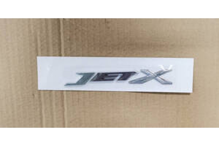 SYM JETX LOGO STICKER GOVDE KAPAK/A STOP LAMBASI ARKA SAG