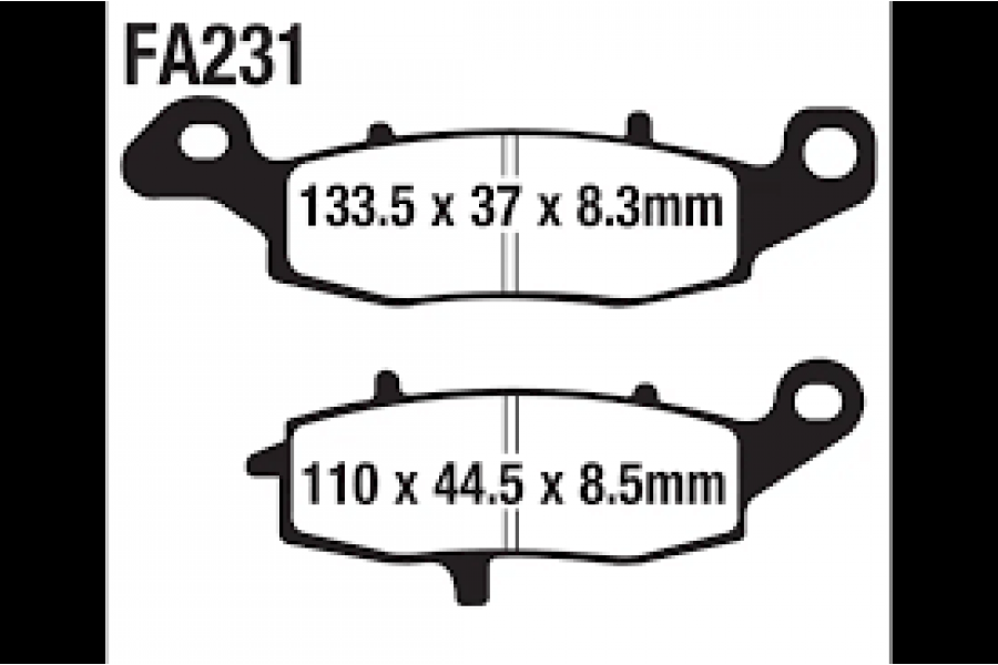 CF 650 SD-T SD-S ÖN FREN DİSK BALATASI SAĞ FA ... ORJ