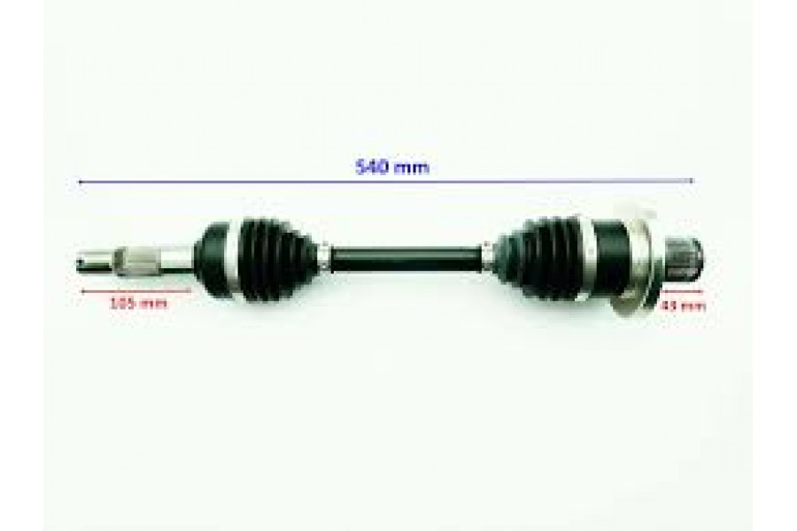 ATV TRL ARKA AKS SOL 540 mm 500-625-800cc KOMPLE ORJ