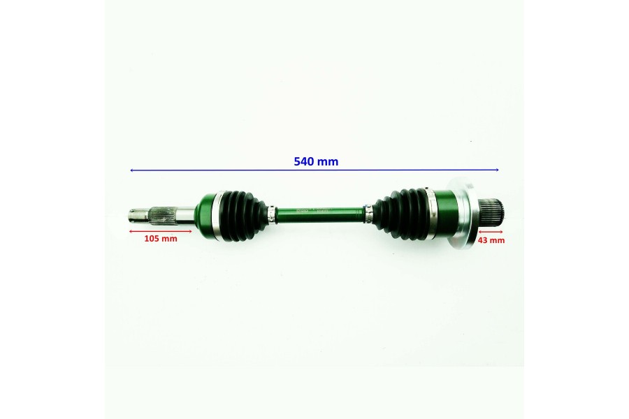 ATV CF ARKA AKS SOL 540 mm 500ATR-A ORJ