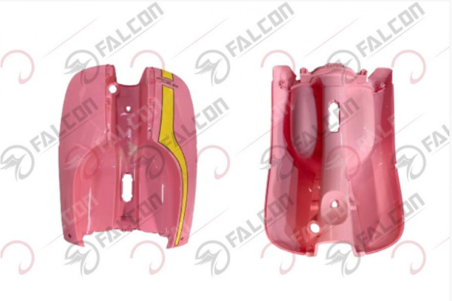 FALCON TURTLE TORPİDO &Ouml;N PANEL KOMPLE SARI/PEMBE