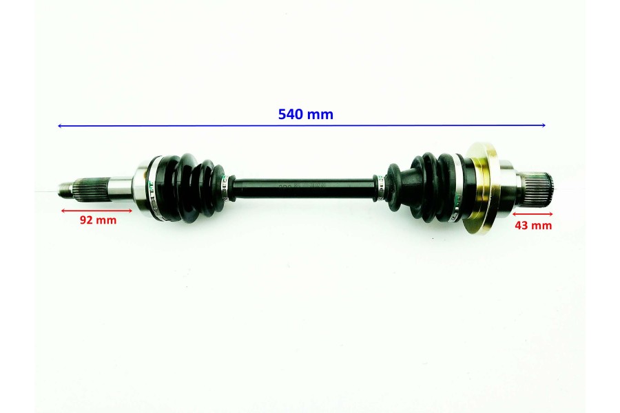 ATV TRL ÖN AKS SAĞ 540 mm 500cc KOMPLE ORJ