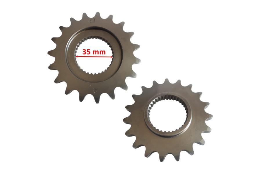 ATV VULCAN PUMAREX 150 &Ouml;N DİŞLİ 428-19T İ&Ccedil; 35 mm 34 TIRNAK &Ouml;M