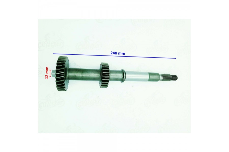 ATV LİNHAİ TAHRİK MİLİ 25-31T 248 mm (2) ÖM