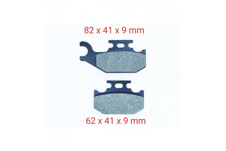 ARKA FREN DİSK BALATASI FA317 ATV CF MOTO 550 SUZUKİ LT-A 500 BOMBARDİE CAN-AM CANNONDALE JOHN DEERE