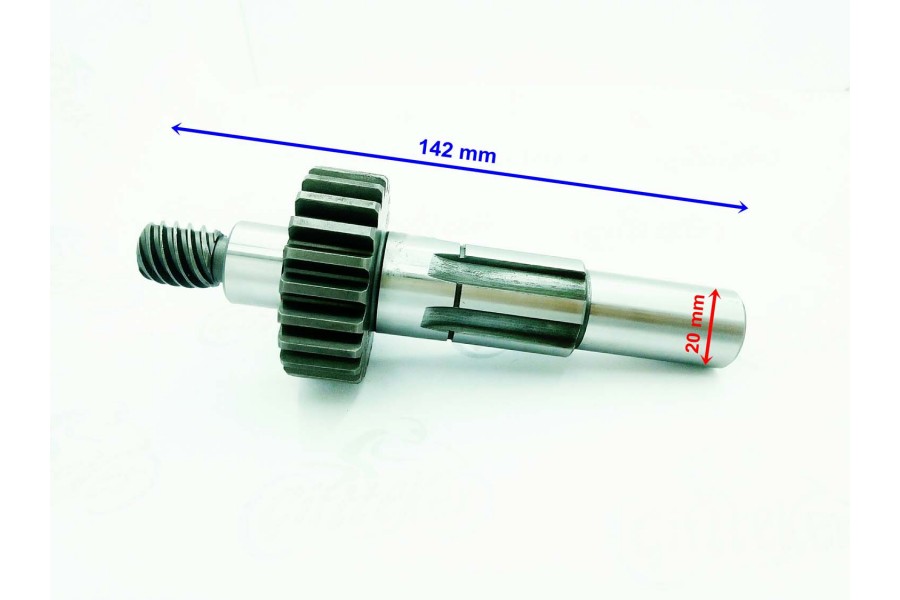 ATV YUKİ J-MAL JUMBO 400 ŞANZIMAN MİLİ DİŞLİLİ 23T 142 mm 6 KANALLI KM DİŞLİLİ ÖM