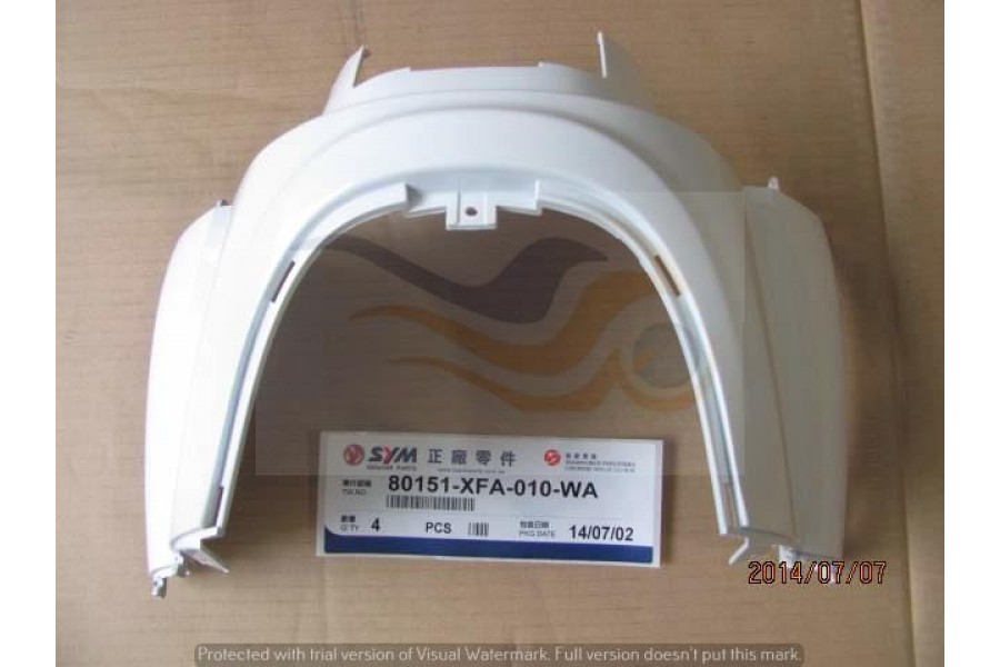 SYM FİDLE 3 200 SELE ALTI ON KAPAK XFA BEYAZ