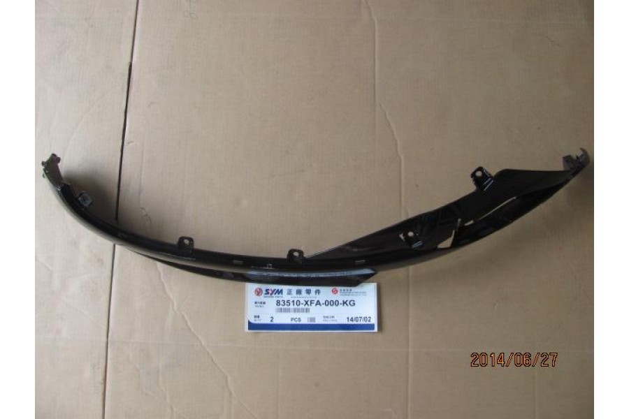 SYM FİDLE 3 200 GOVDE KAPAGI ARKA SAG KG SIYAH