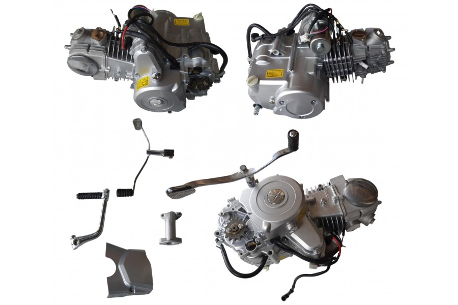 CUB ALT MOTOR KOMPLE 125 cc (ÖN DİŞLİ MİLİ 17 mm)