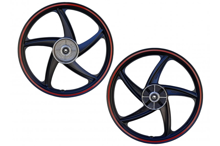 CUB KASIRGA ARKA JANT ÇELİK SİYAH 160-17