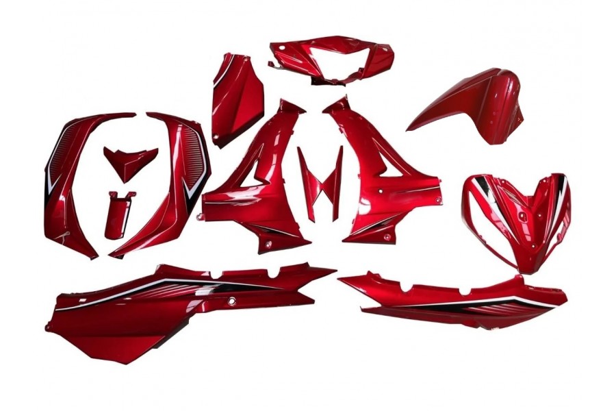 CUB EGE KAPORTA SETİ KIRMIZI 13 PARÇA (EGE 50 YAZILI)