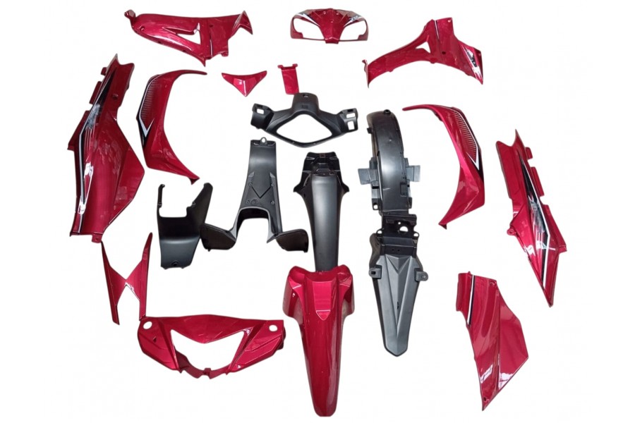 CUB EGE KAPORTA SETİ KIRMIZI 19 PARÇA