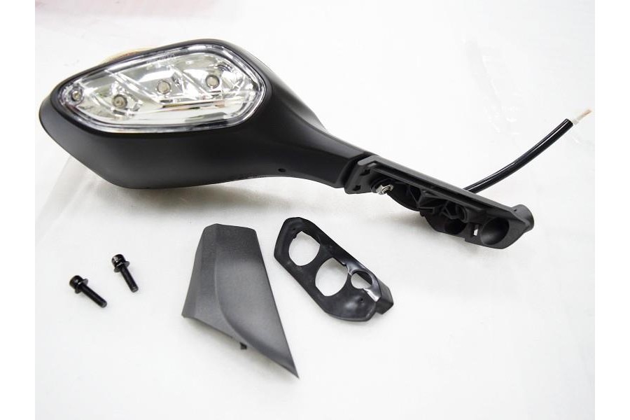 SYM JOYMAX 250 AYNA SIYAH MAT JH KOMPLE SAG