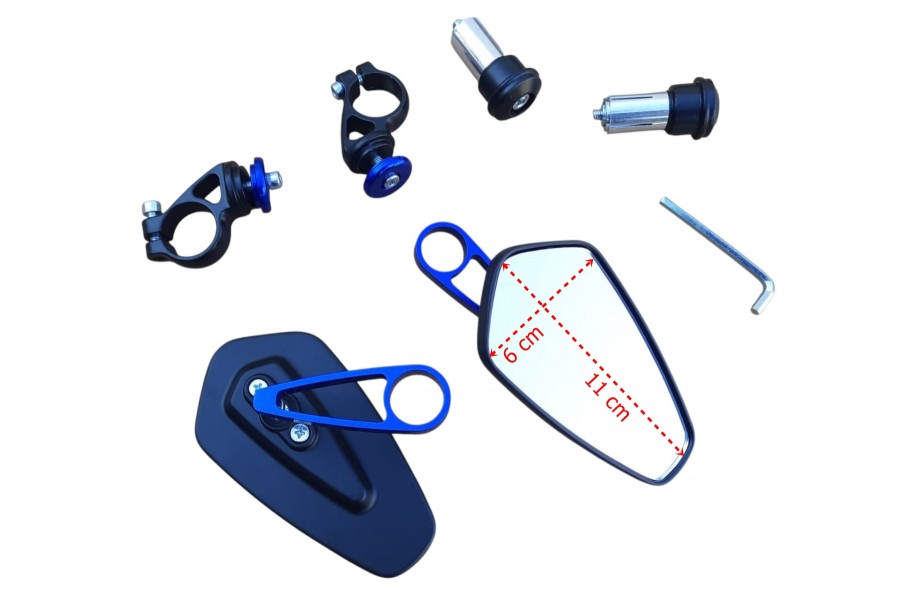 GİDON AYNASI (BEŞGEN) SAĞ-SOL MAVİ