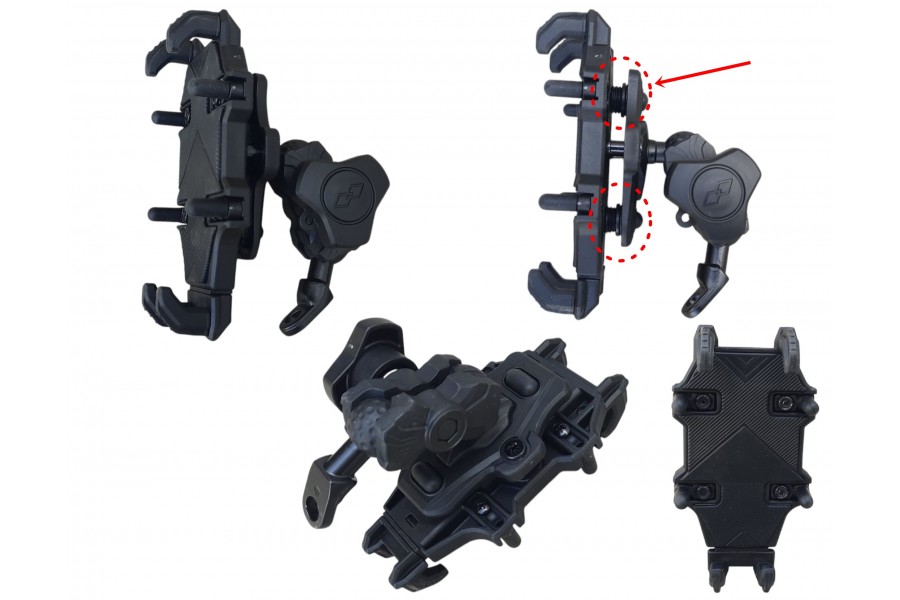 TELEFON TUTUCU AYNA BAĞLANTILI (TİTREŞİM MODÜLLÜ) TELEFON TUTUCU AYNA BAĞLANTILI (TİTREŞİM MODÜLLÜ)