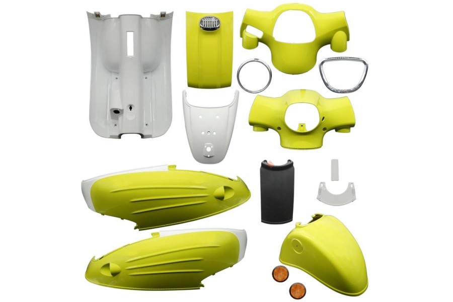 TURİSMO 50İ KAPORTA SETİ (BOYALI PARÇALAR) SARI (YEŞİL) 15 PARÇA TURİSMO 50İ KAPORTA SETİ (BOYALI PARÇALAR) SARI (YEŞİL) 15 PARÇA