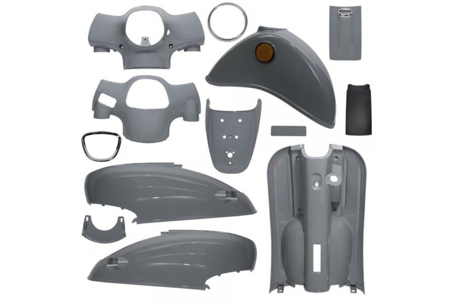 TURİSMO 50İ KAPORTA SETİ (BOYALI PARÇALAR) GRİ 15 PARÇA TURİSMO 50İ KAPORTA SETİ (BOYALI PARÇALAR) GRİ 15 PARÇA