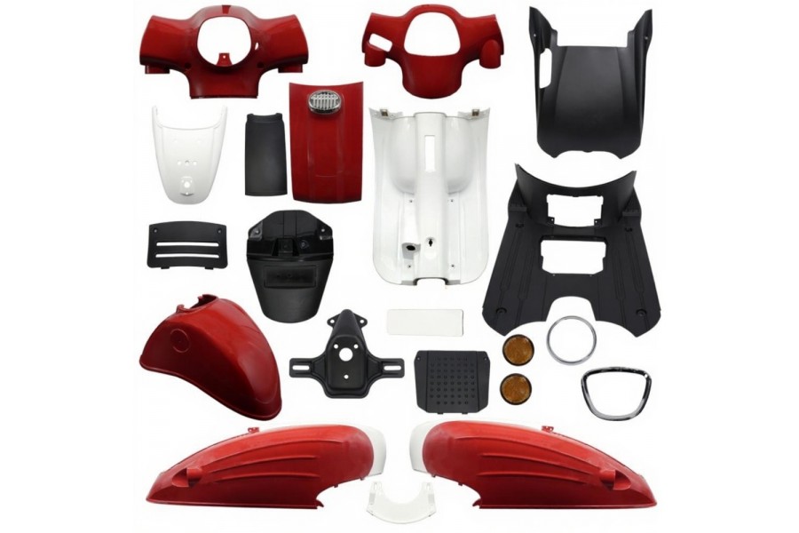 TURİSMO 50İ KAPORTA SETİ KIRMIZI 21 PARÇA TURİSMO 50İ KAPORTA SETİ KIRMIZI 21 PARÇA