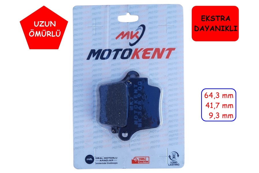 ARKA FREN DİSK BALATASI FA368 MTK KTM EXC125-250-350-450-500-530 HUSQVARNA TE 250-300 FE 250-350