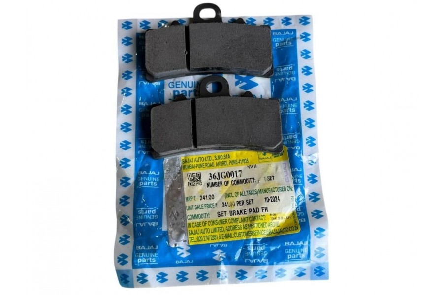 BAJAJ DOMİNAR 250-400 &Ouml;N FREN DİSK BALATASI 36JG0017 FA606