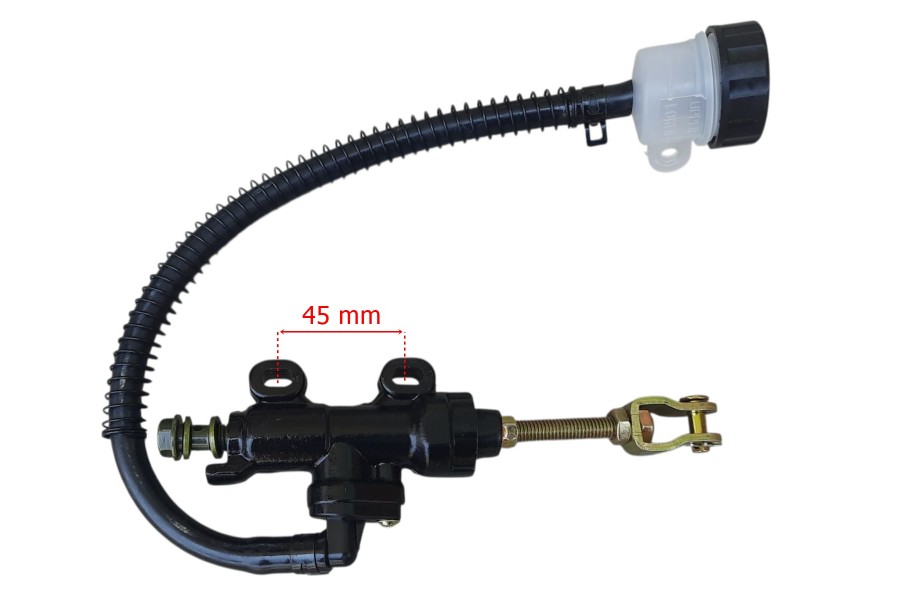 &Uuml;NİVERSAL ARKA FREN PEDAL POMPASI SİYAH KOMPLE