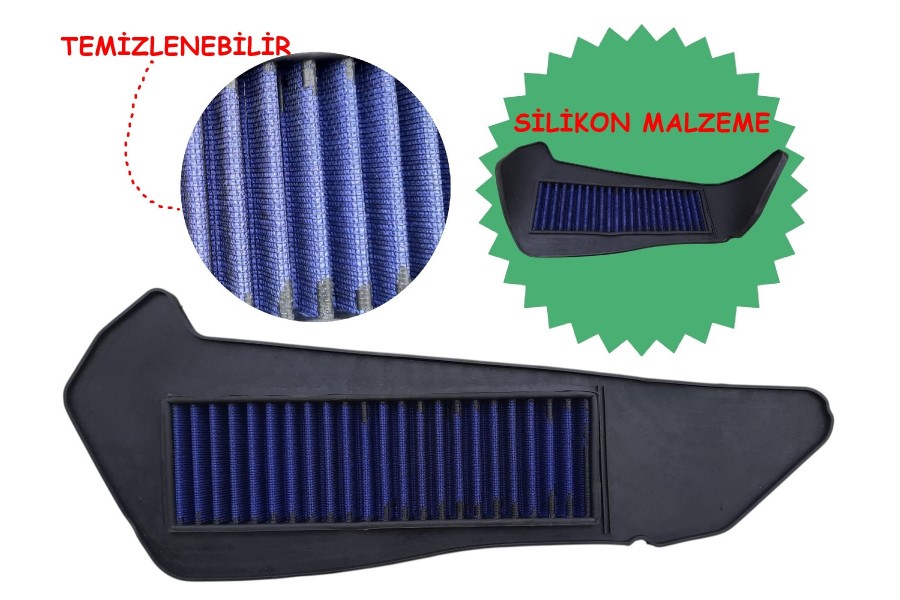 XMAX 250-300 HAVA FİLTRE ELEMANI (2018-....) BOSS BS4301