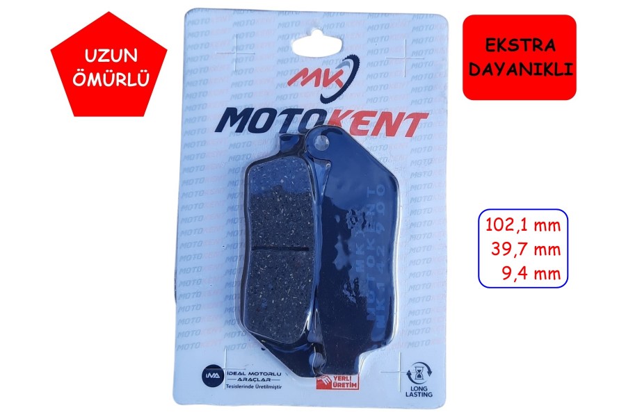 &Ouml;N FREN DİSK BALATASI FA142 MTK XMAX 250 (2014-....) HONDA CBR 250-CB 650 SUZUKİ GW 250 İNAZUMA