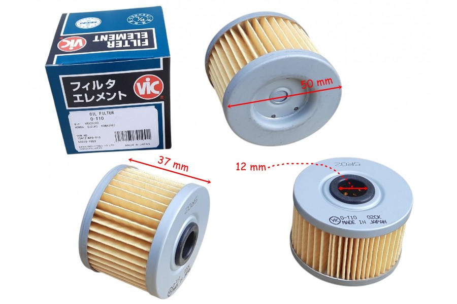 CF NK250 SR250 YAĞ FİLTRESİ JAPON VİC HF112 50-37-11 mm