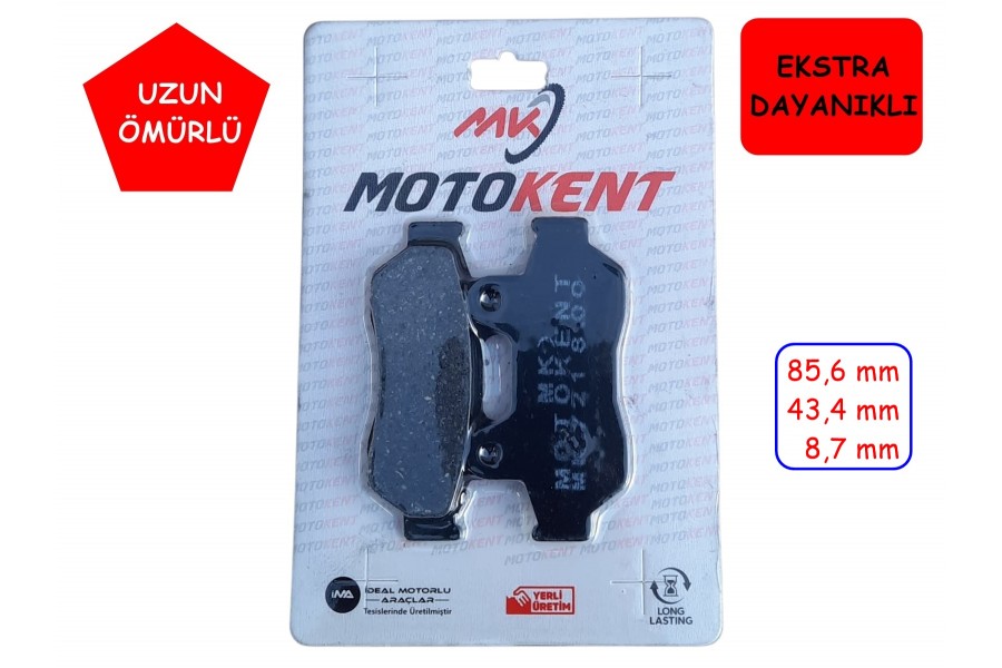 HONDA ACTİVA 125 S ÖN FREN DİSK BALATASI MTK PS 150İ, DYLAN 150 HONDA ACTİVA 125 S ÖN FREN DİSK BALATASI MTK PS 150İ, DYLAN 150