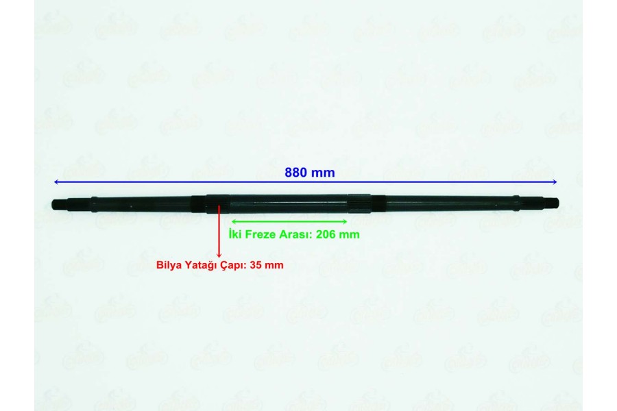 ATV AKS KANUNİ 880 mm EM ÖM