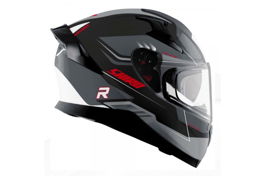 SHIRO KASK FullFace KATANA ORBE SV (Gozluklu) Mat Grafik 2XL _2XL 6364